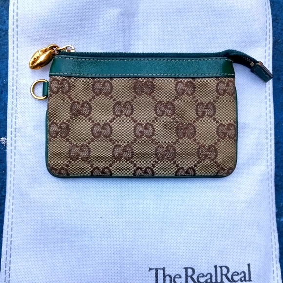 Gucci Monogram Small Zip Pouch - Picture 1 of 3